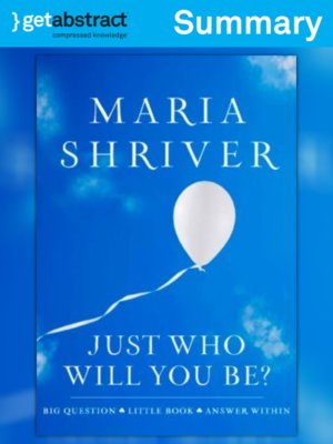 cover image of Just Who Will You Be? (Summary)